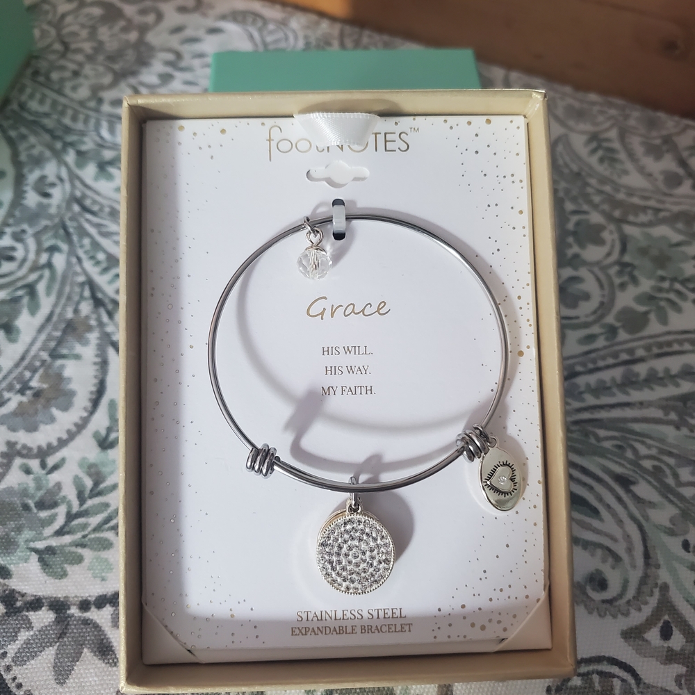 Grace Expandable Bracelet, Silver